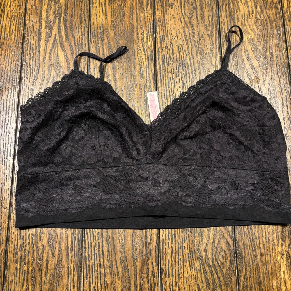 Victoria Secret xl black lace bralette
